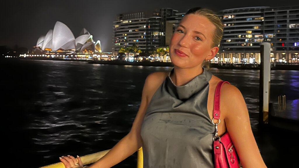Amanda Simeone in Sydney, Australia