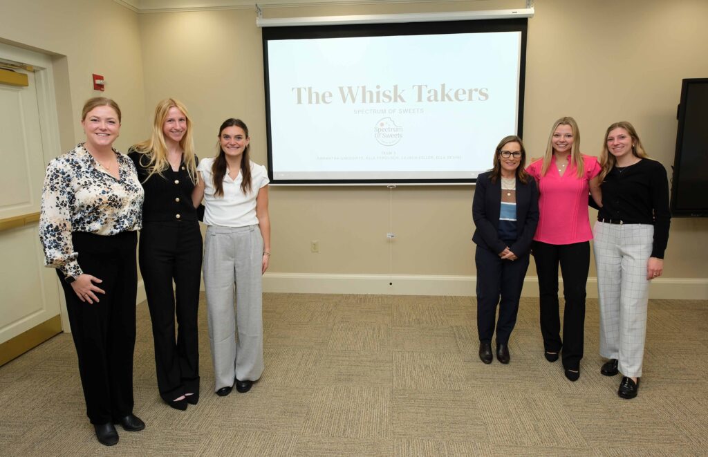 Final presentation for "The Whisk Takers" during Miami University Farmer School of Business Marketing capstone.