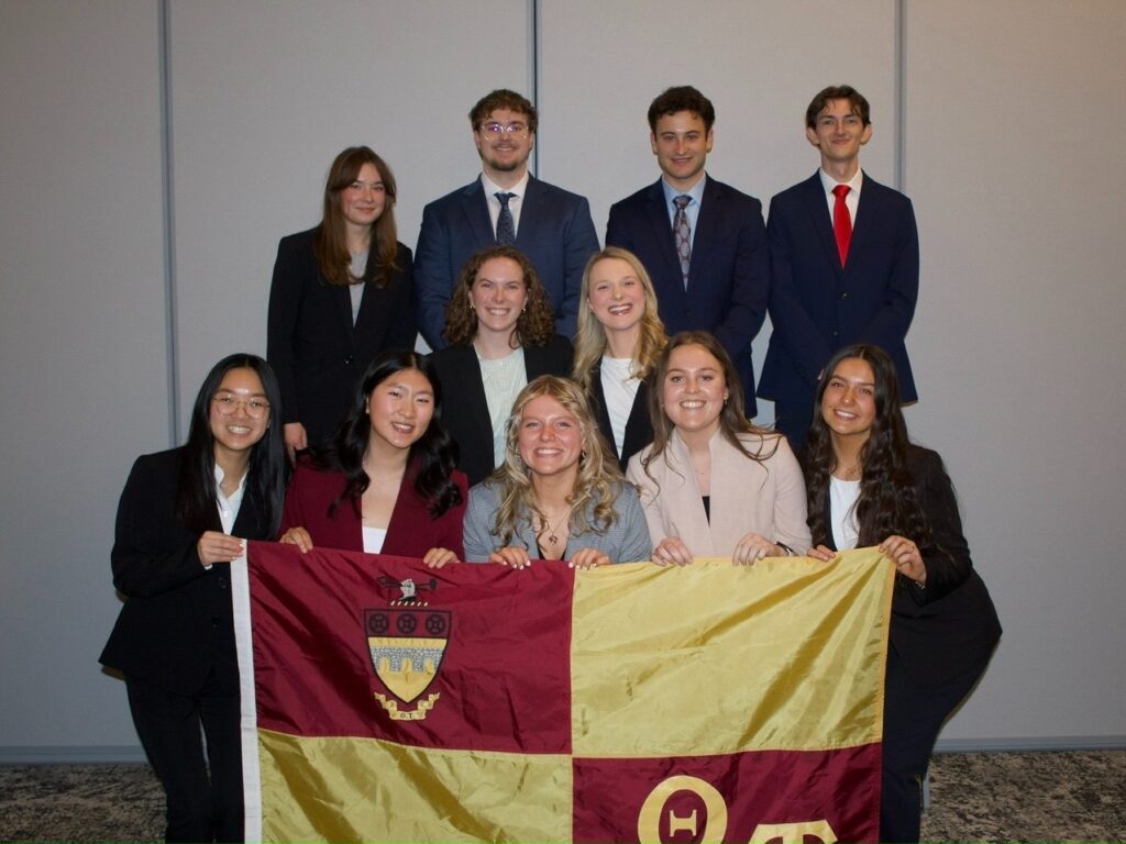 Theta Tau professional engineering fraternity group photo